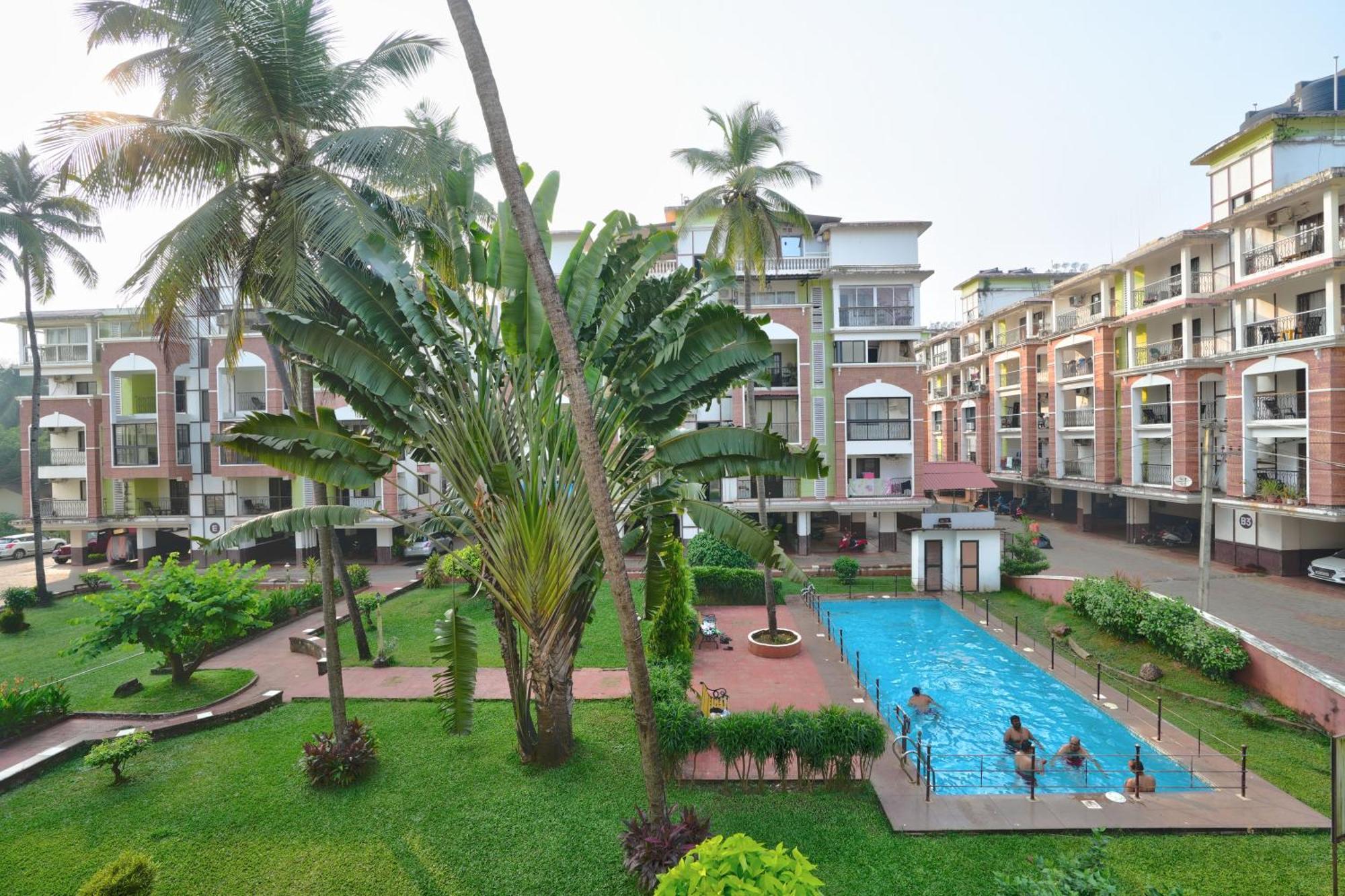Amazing Pool View Candolim Goa 2Bhk Apartment Exterior foto